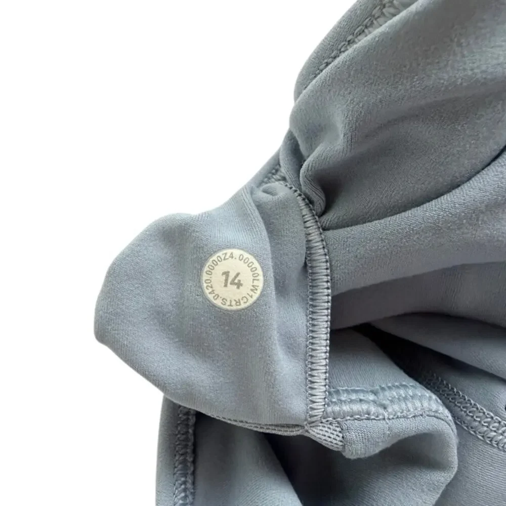 Lululemon Align Tank Chambray Light Blue Size 14 Nulu Scoop Neck Bra Crop Top